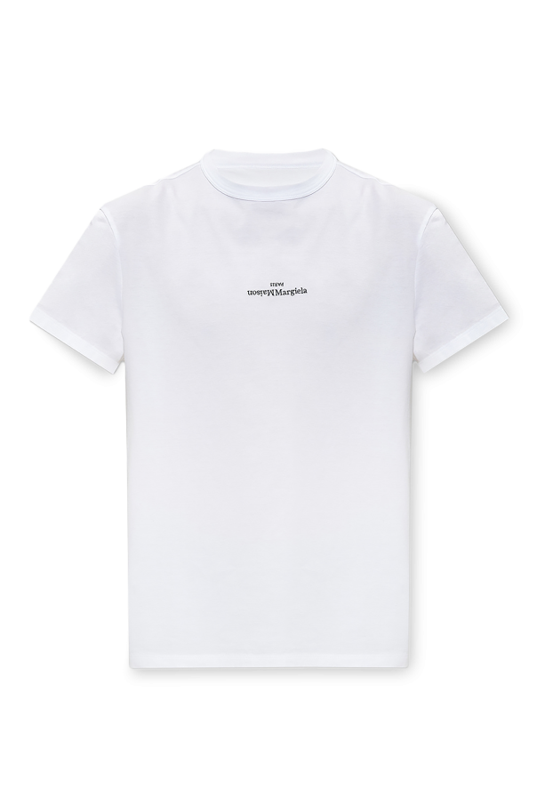 White T-shirt with logo Maison Margiela - Vitkac Canada
